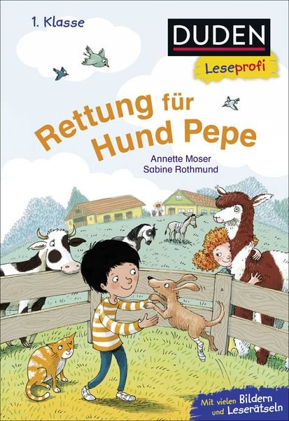 Produktbild: Duden Leseprofi &ndash; Rettung f&uuml;r Hund Pepe, 1. Klasse
