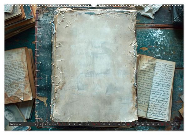 Produktbild: DIY Vintage Momente (Wandkalender 2026 DIN A2 quer), CALVENDO Monatskalender
