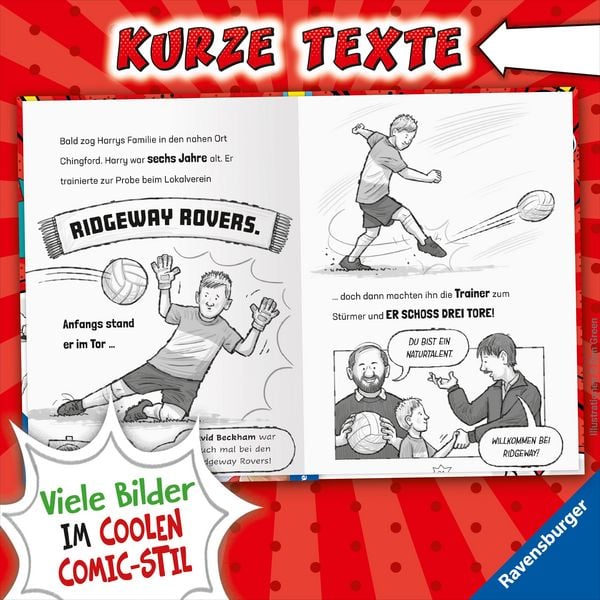 Produktbild: Fu&szlig;ball-Stars - Alles &uuml;ber Kane. Vom Fu&szlig;ball-Talent zum Megastar