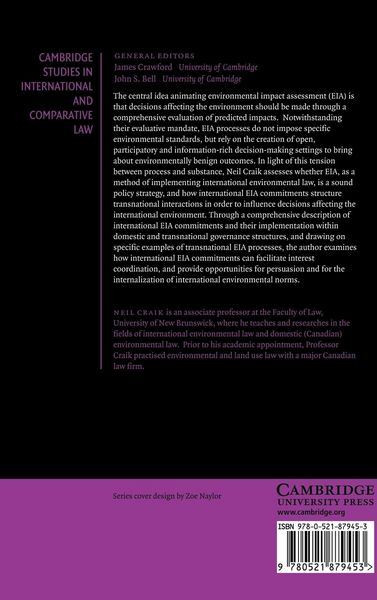 Produktbild: The International Law of Environmental Impact Assessment