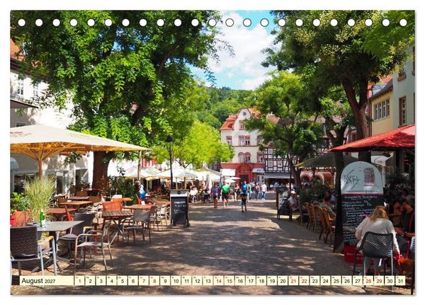 Produktbild: Weinheim im Herzen der Bergstra&szlig;e (Tischkalender 2027 DIN A5 quer), CALVENDO Monatskalender
