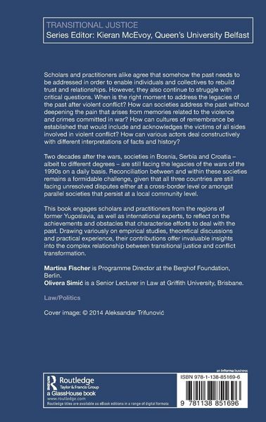 Produktbild: Transitional Justice and Reconciliation