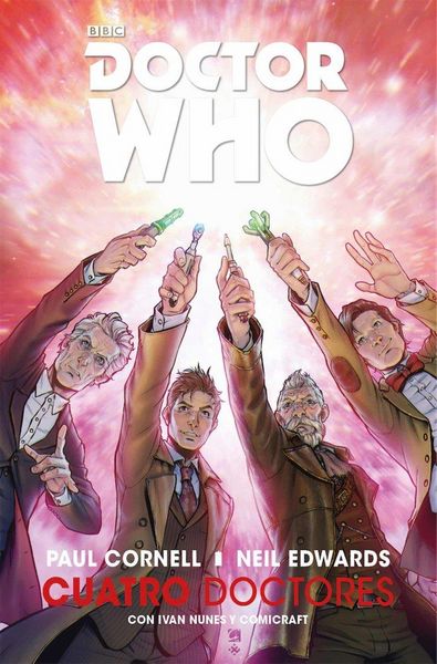 Produktbild: Doctor Who, Cuatro doctores