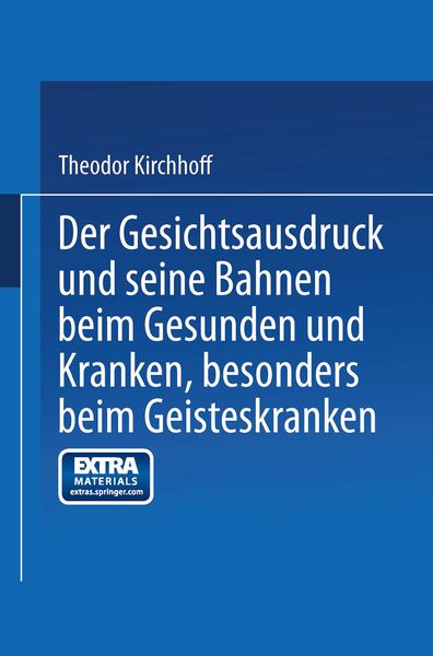 Produktbild: Der Gesichtsausdruck und Seine Bahnen