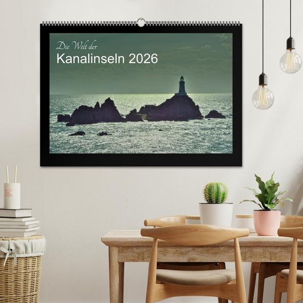 Produktbild: Die Welt der Kanalinseln 2026 (Wandkalender 2026 DIN A2 quer), CALVENDO Monatskalender