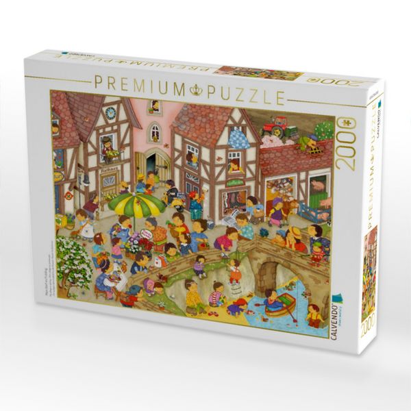 Produktbild: CALVENDO Puzzle Mein Dorf im Fr&uuml;hling | 2000 Teile Lege-Gr&ouml;&szlig;e 90x67cm Foto-Puzzle f&uuml;r gl&uuml;ckliche Stunden
