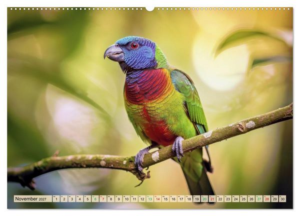 Produktbild: Die buntesten Tiere - Weltweit (Wandkalender 2027 DIN A2 quer), CALVENDO Monatskalender