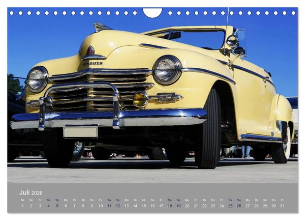 Produktbild: US-Strassenkreuzer (Wandkalender 2026 DIN A4 quer), CALVENDO Monatskalender