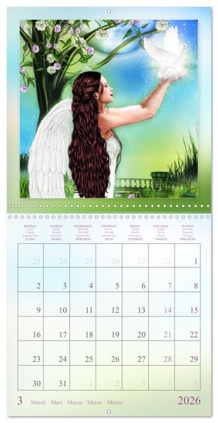Produktbild: Heavenly Angels (Wall Calendar 2026 12 &times; 12 Inch) CALVENDO 12 Month Wall Calendar