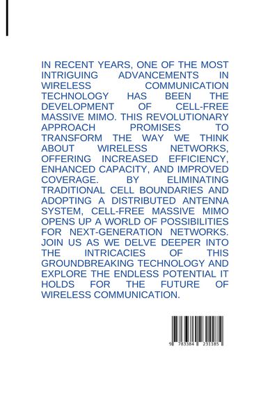 Produktbild: Revolutionizing Wireless Networks: A Deep Dive into Cell-Free Massive MIMO Technology