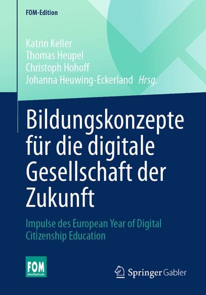 Produktbild: Bildungskonzepte f&uuml;r die digitale Gesellschaft der Zukunft