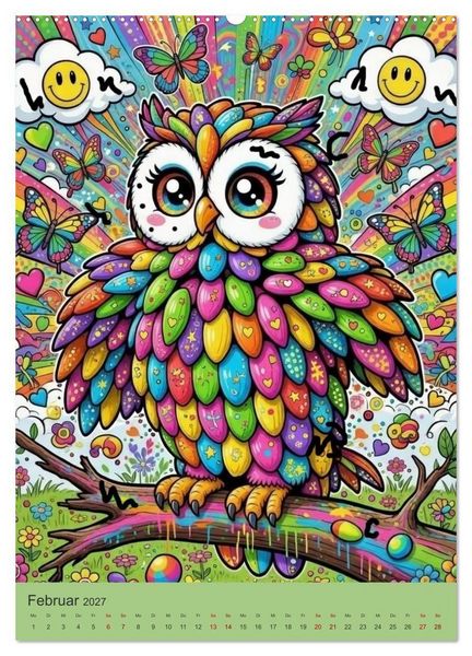 Produktbild: Das ist Pop Artig (hochwertiger Premium Wandkalender 2027 DIN A2 hoch), Kunstdruck in Hochglanz