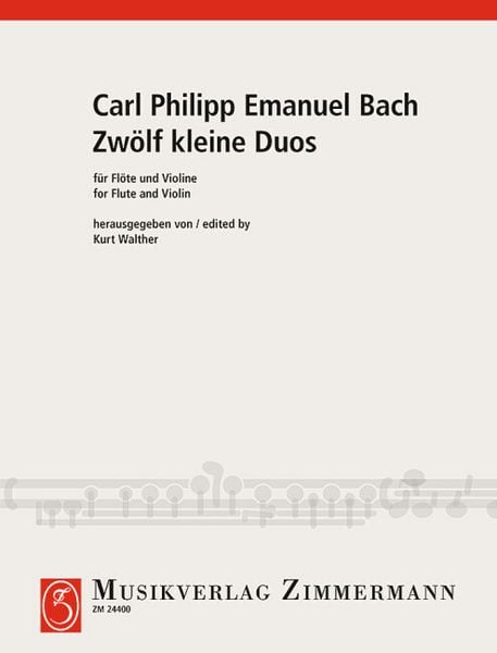 Produktbild: Bach, C: Zw&ouml;lf kleine Duos
