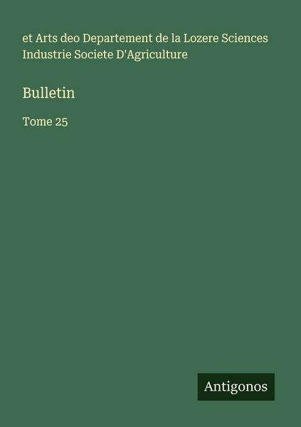 Produktbild: Bulletin