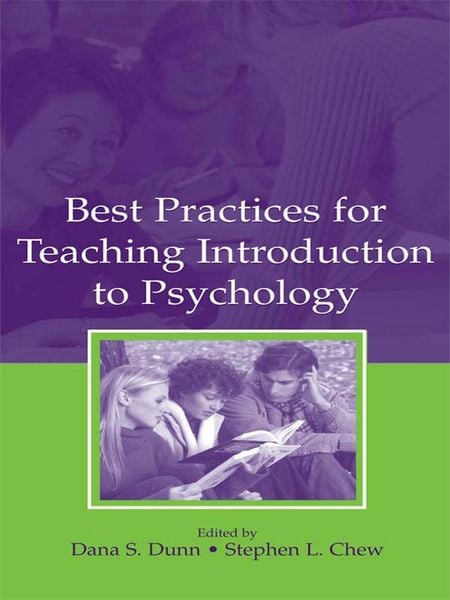 Produktbild: Best Practices for Teaching Introduction to Psychology