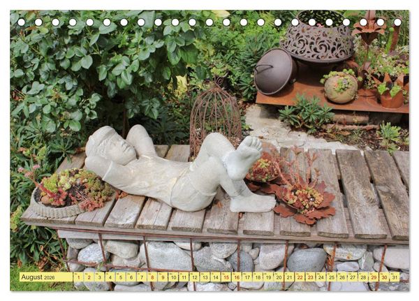 Produktbild: Gartentr&auml;umerei (Tischkalender 2026 DIN A5 quer), CALVENDO Monatskalender