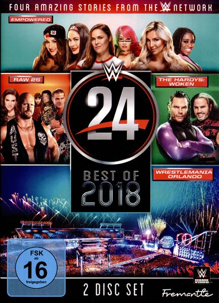 Produktbild: WWE 24 - The Best Of 2018 [2 DVDs]
