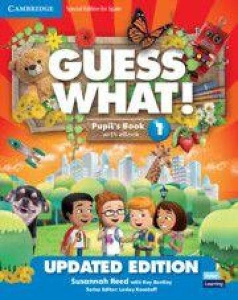 Produktbild: Guess What! Level 1 Pupil's Book with Enhanced eBook Special Edition for Spain Updated