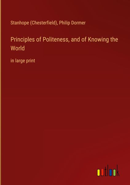 Produktbild: Principles of Politeness, and of Knowing the World