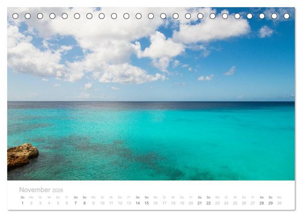 Produktbild: Trauminsel Cura&ccedil;ao (Tischkalender 2026 DIN A5 quer), CALVENDO Monatskalender