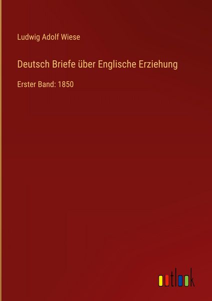 Produktbild: Deutsch Briefe &uuml;ber Englische Erziehung