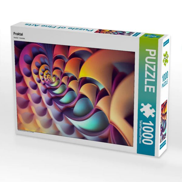 CALVENDO Puzzle Fraktaleinstich | 1000 Teile Lege-Größe 64x48cm Foto-Puzzle für glückliche Stunden