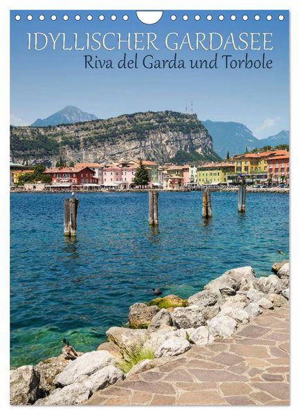 Produktbild: IDYLLISCHER GARDASEE Riva del Garda und Torbole (Wandkalender 2026 DIN A4 hoch), CALVENDO Monatskalender