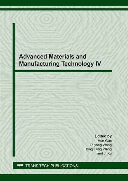 Produktbild: Advanced Materials and Manufacturing Technology IV