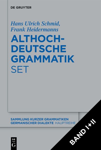 Produktbild: [Set: Althochdeutsche Grammatik I + II]