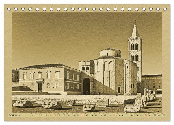 Produktbild: Kroatien (Tischkalender 2026 DIN A5 quer), CALVENDO Monatskalender