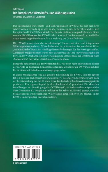 Produktbild: Die Europ&auml;ische Wirtschafts- und W&auml;hrungsunion