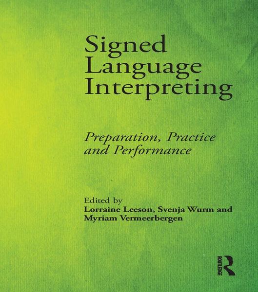 Produktbild: Signed Language Interpreting