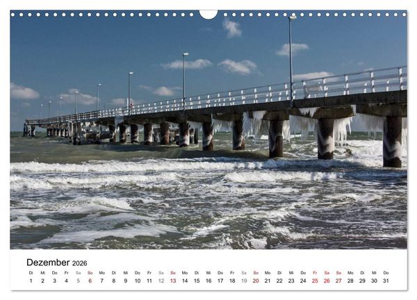 Produktbild: Ostseeheilbad Travem&uuml;nde - L&uuml;becks sch&ouml;nste Tochter (Wandkalender 2026 DIN A3 quer), CALVENDO Monatskalender