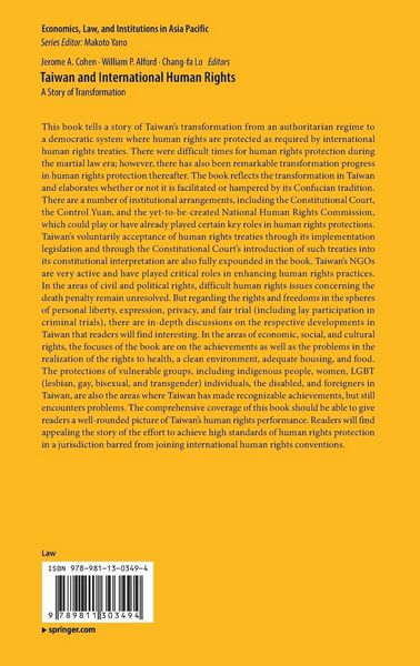 Produktbild: Taiwan and International Human Rights