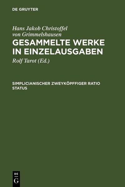 Produktbild: Simplicianischer Zweyk&ouml;pffiger Ratio Status