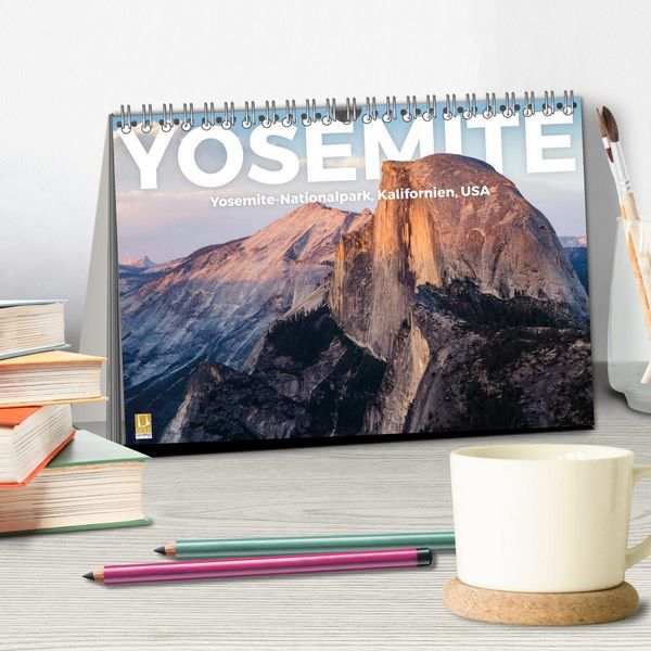 Produktbild: Yosemite - Nationalpark (Tischkalender 2026 DIN A5 quer), CALVENDO Monatskalender