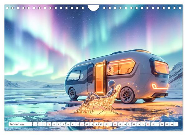 Produktbild: Sternen Nomaden (Wandkalender 2026 DIN A4 quer), CALVENDO Monatskalender
