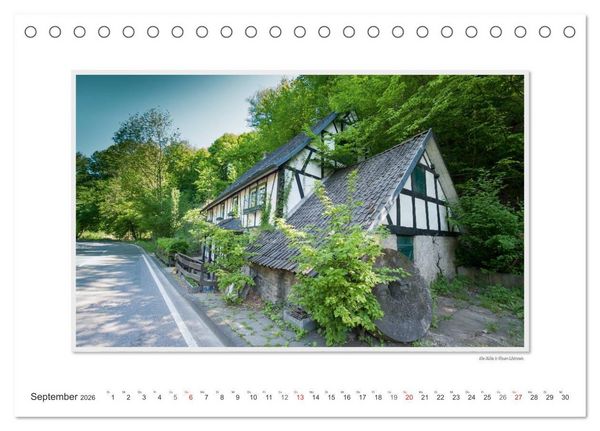 Produktbild: Emotionale Momente: Altenkirchen - der lebenswerte Landkreis im Norden des Westerwaldes. (Tischkalender 2026 DIN A5 quer), CALVENDO Monatskalender