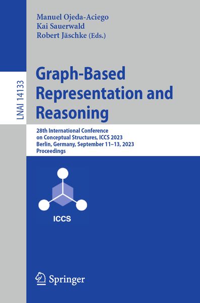 Produktbild: Graph-Based Representation and Reasoning