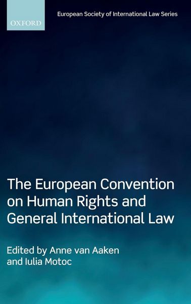 Produktbild: European Convention on Human Rights and General International Law