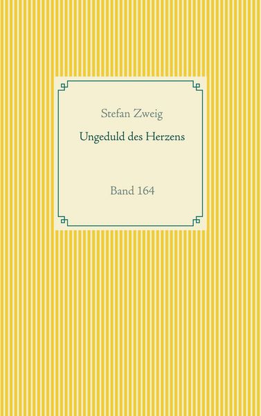 Produktbild: Ungeduld des Herzens
