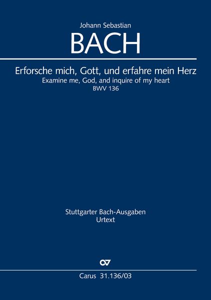 Produktbild: Erforsche mich, Gott, und erfahre mein Herz (Klavierauszug)