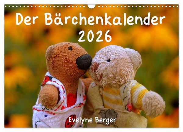 Produktbild: Der B&auml;rchenkalender 2026 (Wandkalender 2026 DIN A3 quer), CALVENDO Monatskalender