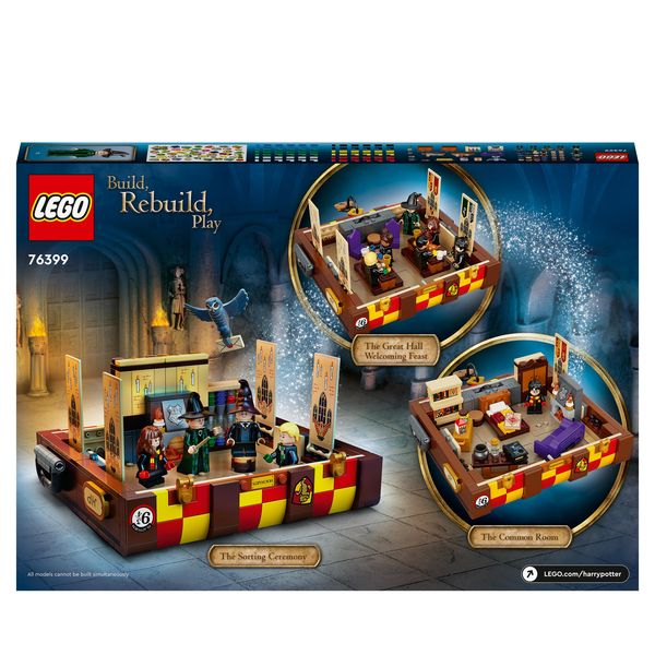 LEGO Harry Potter 76399 Hogwarts Zauberkoffer mit Minifiguren & Zubehör