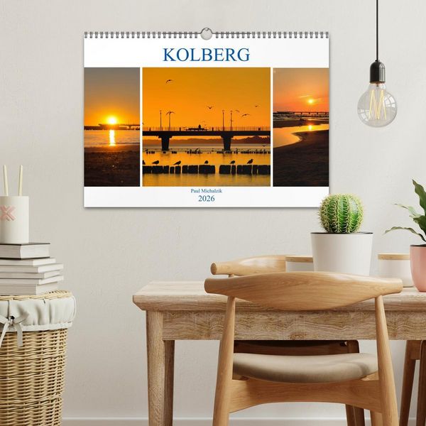 Produktbild: Kolberg (Wandkalender 2026 DIN A3 quer), CALVENDO Monatskalender