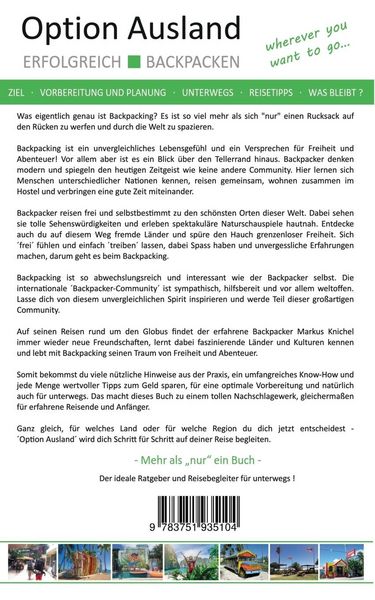Produktbild: Option Ausland Erfolgreich Backpacken