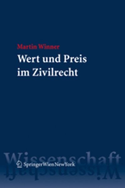 Produktbild: Wert und Preis im Zivilrecht