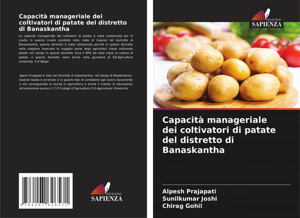 Produktbild: Capacit&agrave; manageriale dei coltivatori di patate del distretto di Banaskantha