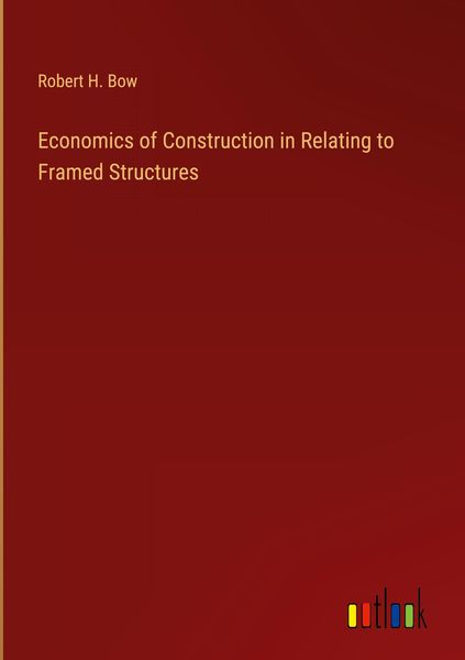 Produktbild: Economics of Construction in Relating to Framed Structures