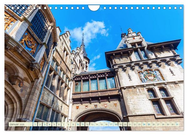 Produktbild: Fotografische Impressionen aus Antwerpen (Wandkalender 2026 DIN A4 quer), CALVENDO Monatskalender